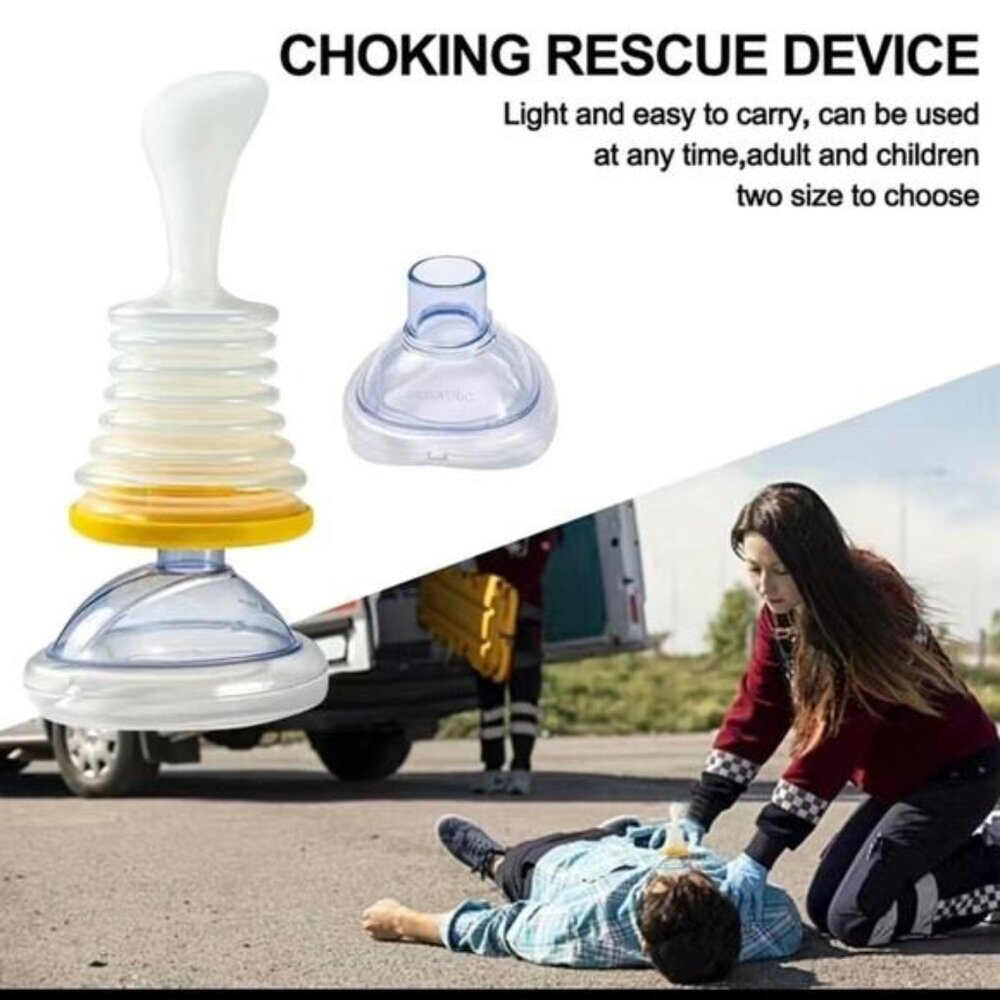 Choking  rescue Vac system (Life assists device)